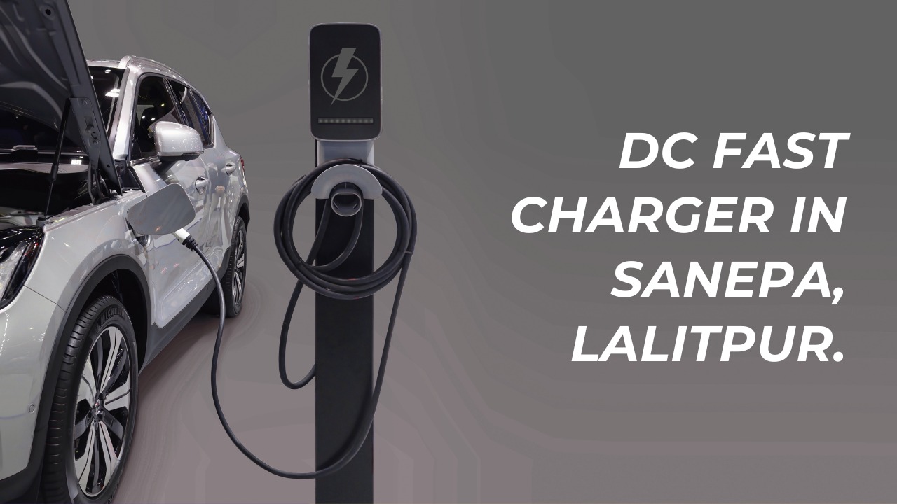 Neo Energy Network Installs 30kW DC Fast Charger at Sanepa, Lalitpur — Now Live at Metro Market Parking